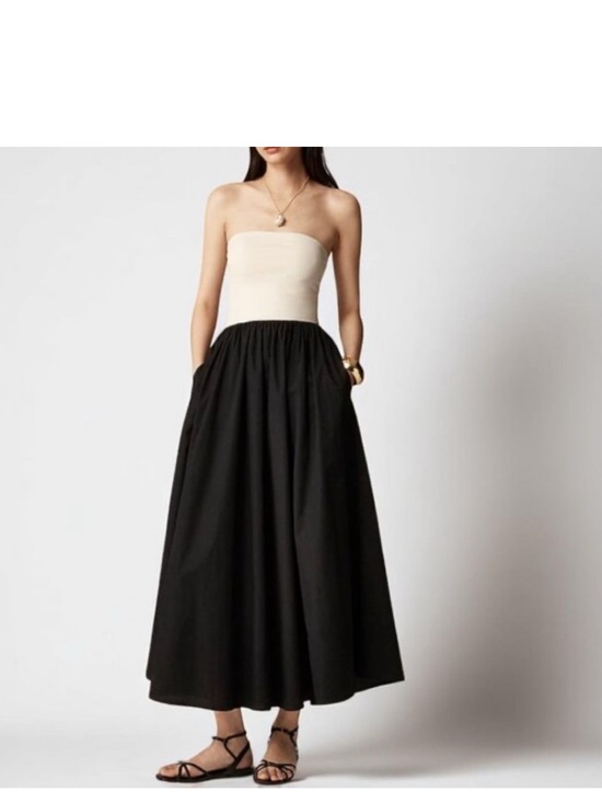 J. Crew Dresses & Skirts - JCrew Strapless colorblock mixy dress